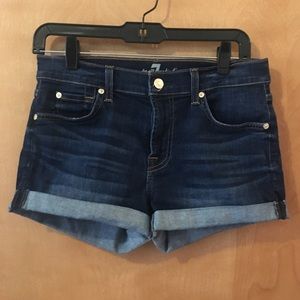 7 for all Mankind shorts